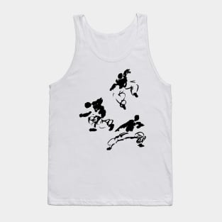 martial-arts fighters in a circle Tank Top